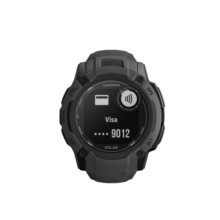 Garmin Instinct® 2x Solar Gps Smartwatch - Health & Fitness Tracking With Multi-band Gnss - Graphite