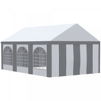Outsunny 20 X 13ft Party Tent With Sides, 6 Windows And 2 Doors