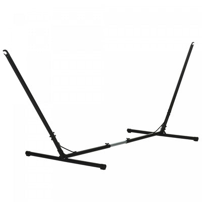 Outsunny 12ft Adjustable Hammock Stand Steel Frame Universal Fit Picnic Camp Day Bed Swing Metal Sta|Support De Hamac Reglable Outsunny De 12 Pieds Avec Cadre En Acier, Ajustement Universel, Pique-niqu