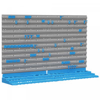 Durhand 54 Piece Wall Mounted Tool Organizer With 50 Hooks