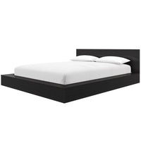 Kanso Low Platform Bed Set King Bed 