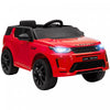 Qaba Land Rover Discovery Sport Licensed Powered Ride-On Car, 12v Battery Powered Kids Electric Car With Remote Control, Soft Start, Led Lights, Music Horn, Red