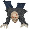 Homcom 62\" Outdoor Halloween Decoration Crawling Zombie, Sound Activated