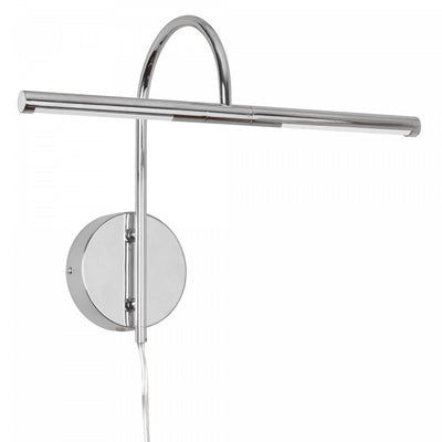 Dainolite Display/Exhibit LED Picture Light 6w Polished Chrome Finish Lamp|Lampe pour affichage d’image de Dainolite avec fini chromé poli et ampoule à DEL de 6 W