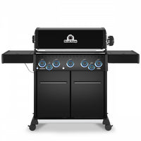 Broil King Baron 590 Pro Shadow 5-Burner 45,000-BTU Natural Gas BBQ - 675147 Grill 