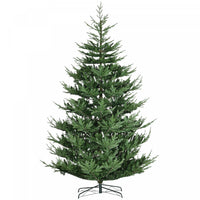 HOMCOM 9' Artificial Christmas Tree with Hinge Design Green