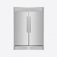 Forno Maderno 60 Inch Convertible Refrigerator, 27.2 cu.ft., with Decorative Grill - FFFFD1722-60SG