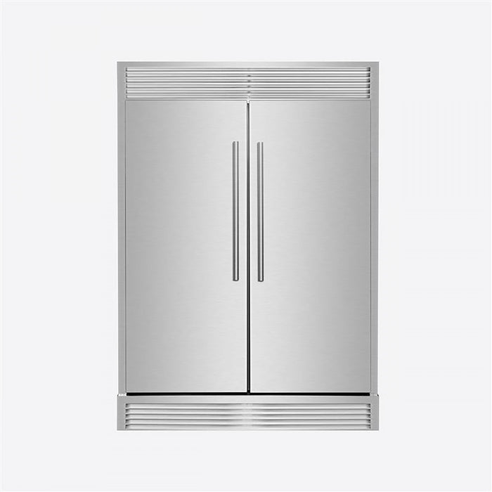 Forno Maderno 60 Inch Convertible Refrigerator, 27.2 cu.ft., with Decorative Grill - FFFFD1722-60SG