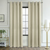 Ava Cream Grommet Curtain Panel - 52