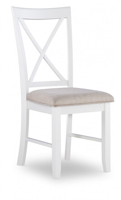 Jane Fabric Brown Dining Chair - Set of 2|Chaise de salle à manger Jane en tissu brun - ensemble de 2