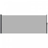 Outsunny 13' X 6' Retractable Side Awning, Garden Privacy Screen, Light Grey
