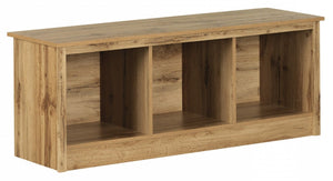 Toza Mudroom Storage Bench - Nordik Oak