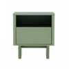 Ella Modern 20\" Nightstand in Sage Green (1-Drawer)