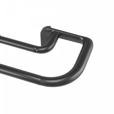 Umbra Twilight Matte Black Expandable Double Blackout 3/4" Curtain Rod - 30"-84" | Tringle à rideaux coupe-lumière extensible double Twilight de Umbra noir mat de 3/4 po - 30 po à 84 po
