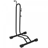 Soozier Vertical & Horizontal Bike Rack Fits 6