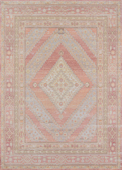 Poppy Traditional 9'3" x 11'10" Area Rug in Pink Indoor Area Rug | Tapis Traditionnel Poppy 9'3" x 11'10" en Rose
