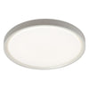 Dainolite Frida Flush Mount 30w Matte White Finish Lamp