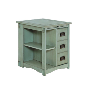 Parnell Chairside Table - Teal