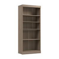 Bestar Pur 36 W Closet Organizer - Ash Grey