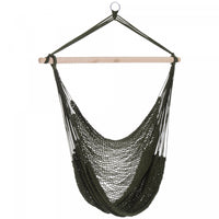 Outsunny Portable Hammock Chair, Hanging Woven Hammock Swing Chair Sleeping Bed For Outdoor Garden Y
