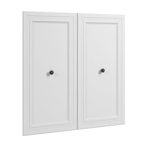 Bestar Pur 2-Door Set for Closet Organizer - White