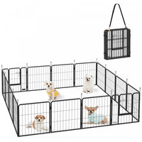 PawHut 16 Panels Dog Playpen, 22
