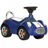 Qaba Baby Car, Push Car With Music, Horn, Light, Foot To Floor Sliding Ride On Car For Toddlers, Dark Blue