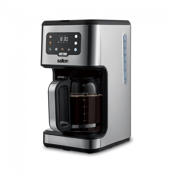 Salton Stainless Steel Digital Coffee Maker - 14 Cup