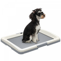 PawHut Pee Pad Holder, Dog Potty Tray for Indoor Outdoor, 25