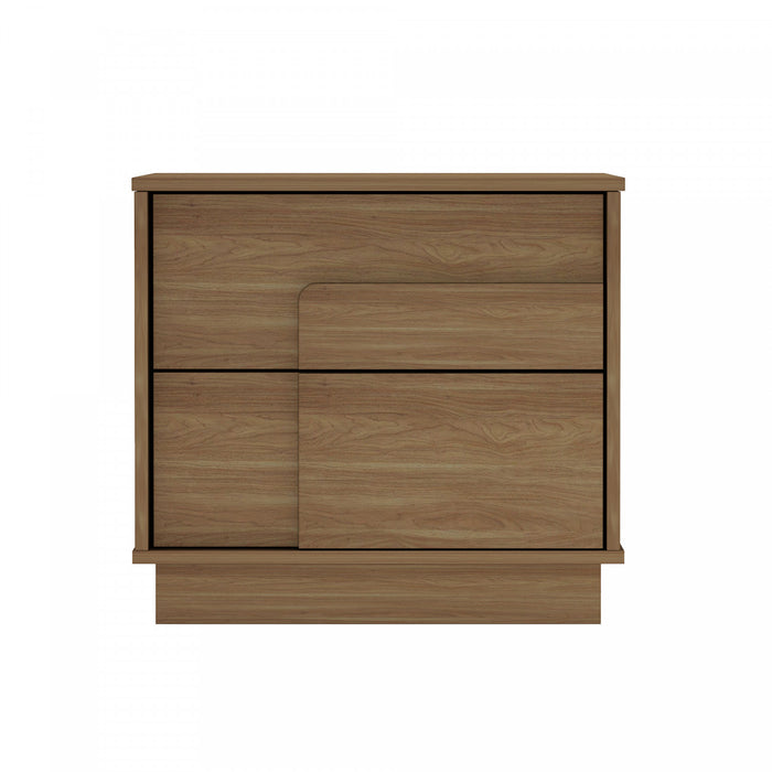 Horizon Modern 22\" Nightstand in Maple (2-Drawer)