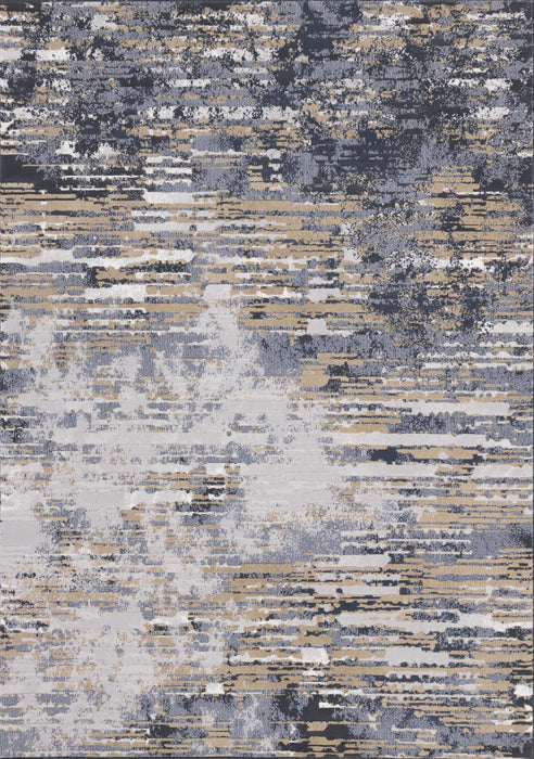 Isabelle Distressed Blue Area Rug - 5'3\" x 7'7\"
