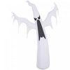 Homcom 6ft White Ghost Inflatable Halloween Decoration