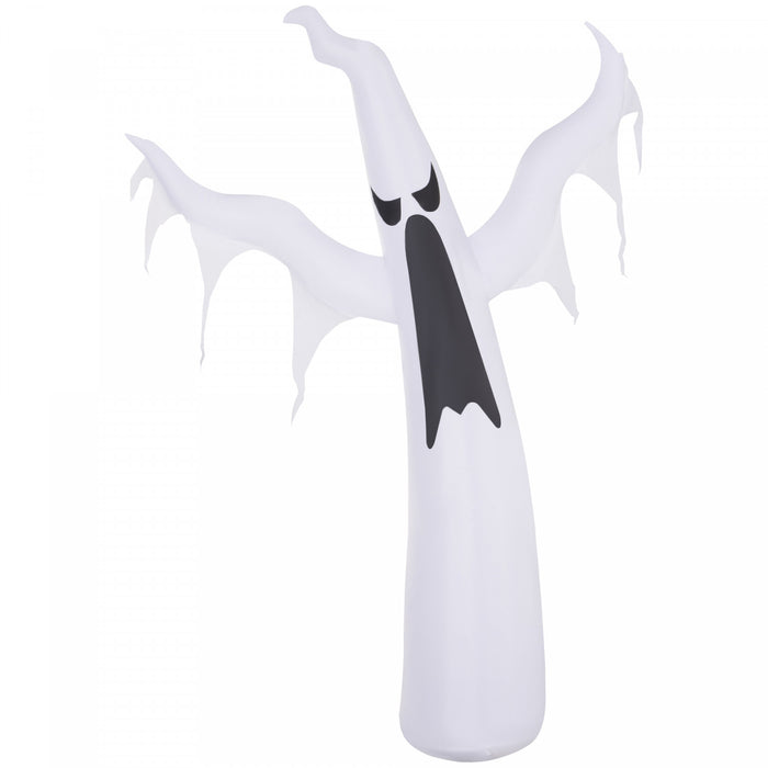 Homcom 6ft White Ghost Inflatable Halloween Decoration