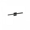 Dainolite Arandel Vanity Light 18w LED Matte Black Diffuser Lamp