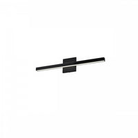 Dainolite Arandel Vanity Light 18w LED Matte Black Diffuser Lamp