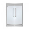Forno Maderno 60 Inch Convertible Refrigerator/Freezer in White, Trim Grill, 27.2 cu.ft - FFFFD1722-60SG-WHT | Maderno Refrigerateur/congelateur convertible de 60 po, blanc, grille decorative, 27,2 pi³ - FFFFD1722-60SG-WHT