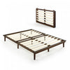 Bobbie Folding Wood Platform Bed - Full Size | Bobbie lit plateforme pliant en bois - Double