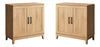 Modulr 1 Adjustable Shelf Accent Cabinet - Natural Oak