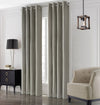 Edison Light Grey Grommet Curtain Panel - 52\" X 108\"