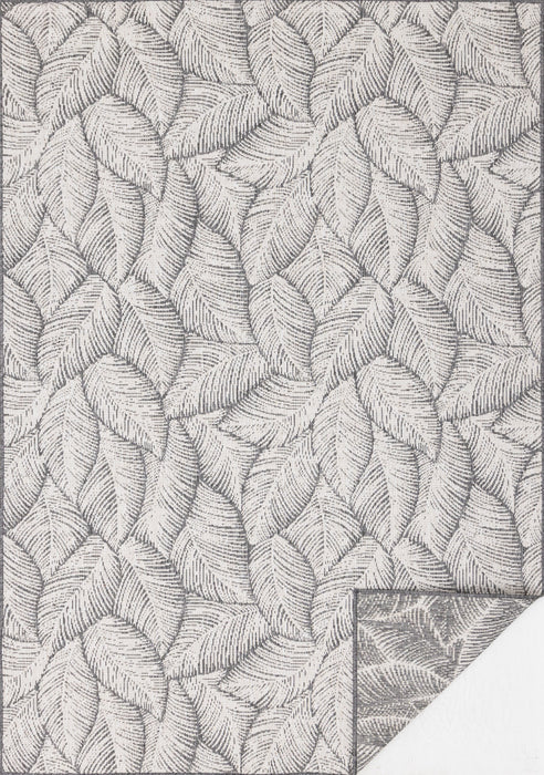 Brooke Leaf Pattern Outdoor Area Rug - 7'10\" x 11'2\"