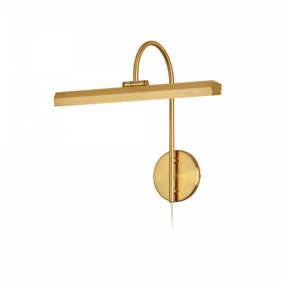 Dainolite Display/Exhibit Picture Light 24w Aged Brass Finish Lamp|Lampe pour affichage d’image de Dainolite avec fini laiton vieilli et ampoule de 24 W