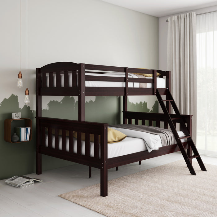 DHP Airlie Twin Over Full Bunk Bed - Espresso
