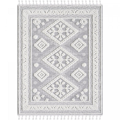 Quinto Westerner Shag Area Rug - 5'7" x 7'3"|Carpette à poil long Quinto Westerner - 5 pi 7 po x 7 pi 3 po