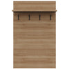 Porto Entryway Wall-Mounted Coat Rack with Shelf | Porte-manteau mural d’entree Porto avec tablette