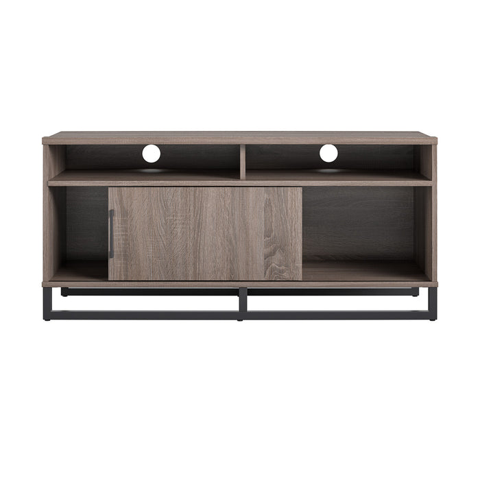Dorel Home Mixed Material TV Stand for TVs up to 54\" - Distressed Grey Oak