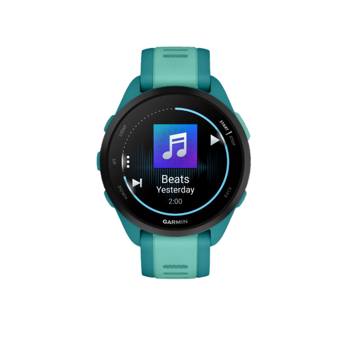 Garmin Forerunner® 165 Gps Smartwatch - Health Tracking With Amoled Display - Turquoise/aqua