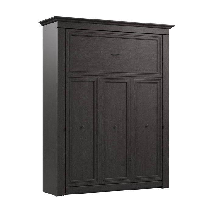 Bestar Versatile 72 W Queen Murphy Bed - Deep Grey