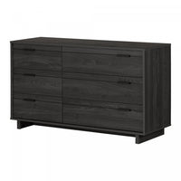 Fynn 6-Drawer Dresser Gray Oak - South Shore