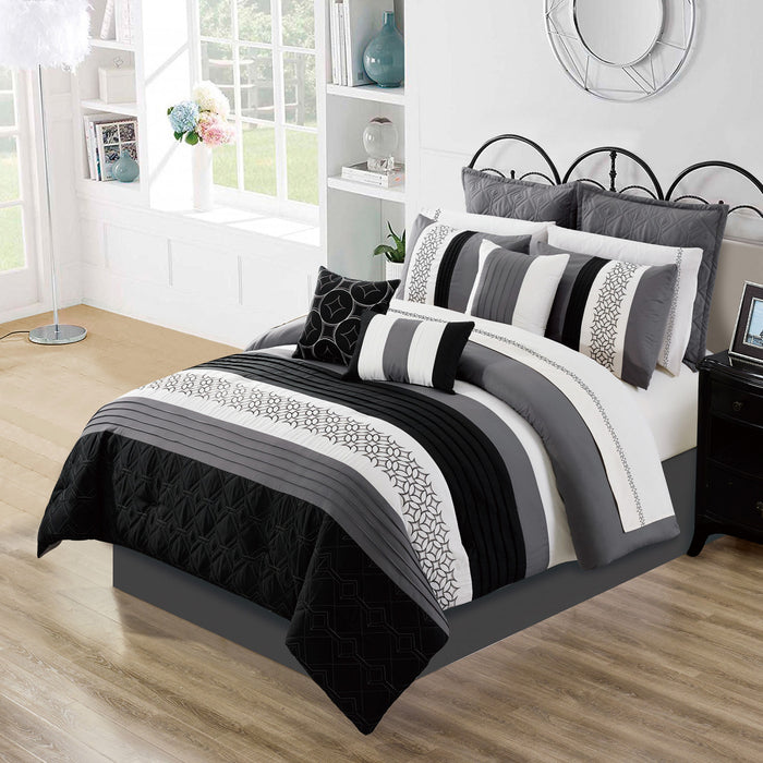 Maddox 7-Piece Queen Comforter Set