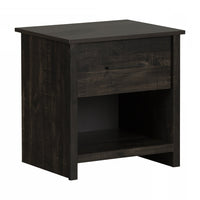 Fernley 1-Drawer Nightstand - Rubbed Black